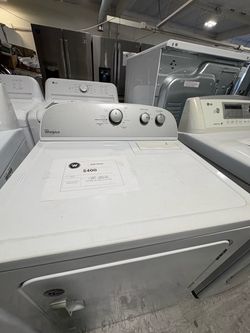Whirlpool Gas Dryer White