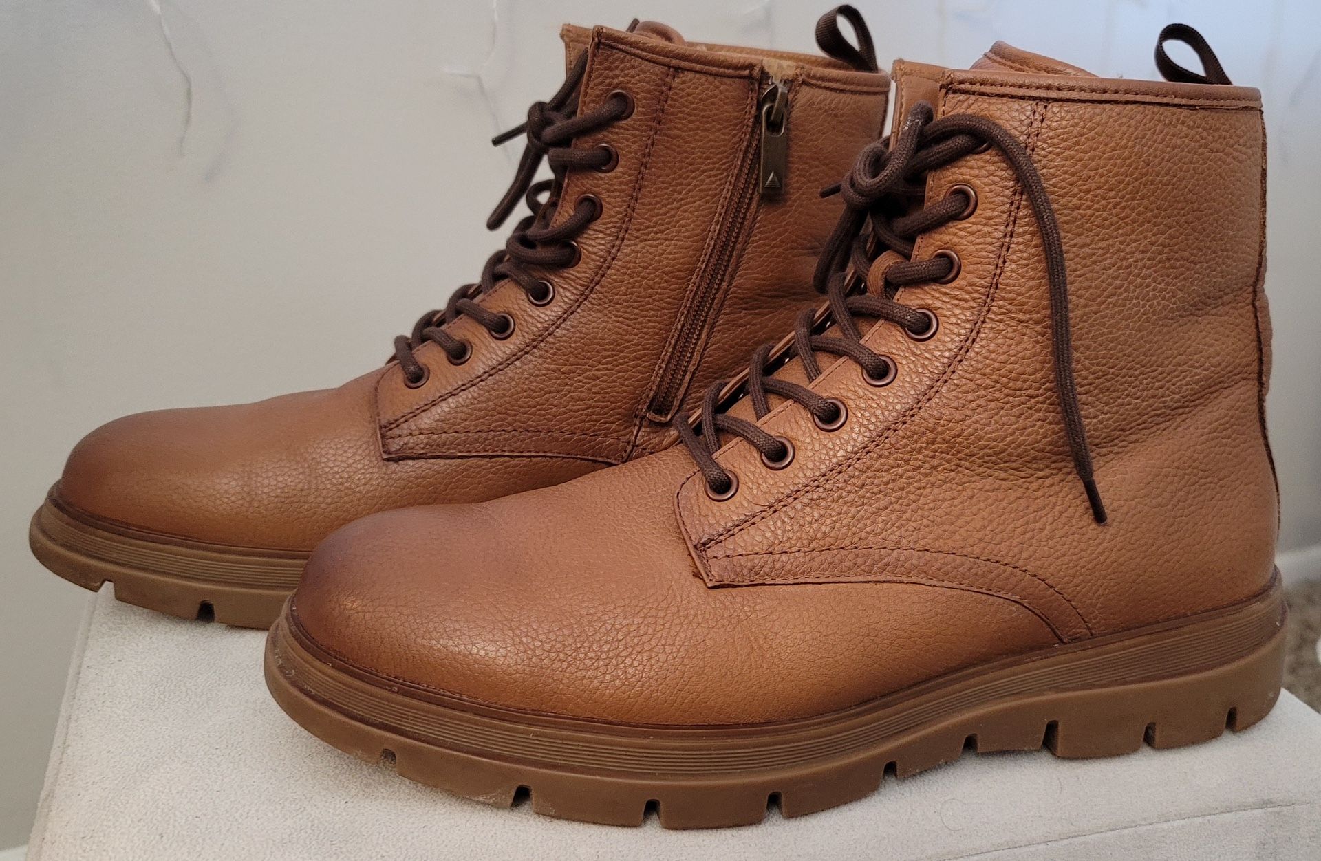 Aldo Graveldiver2 Men Shoes Boots Size 10.5 Brown Lightly Worn 
