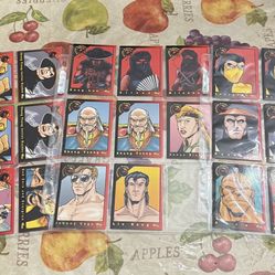 Vintage Mortal Kombat Collector Trading Cards