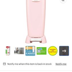 Pink Diaper Genie