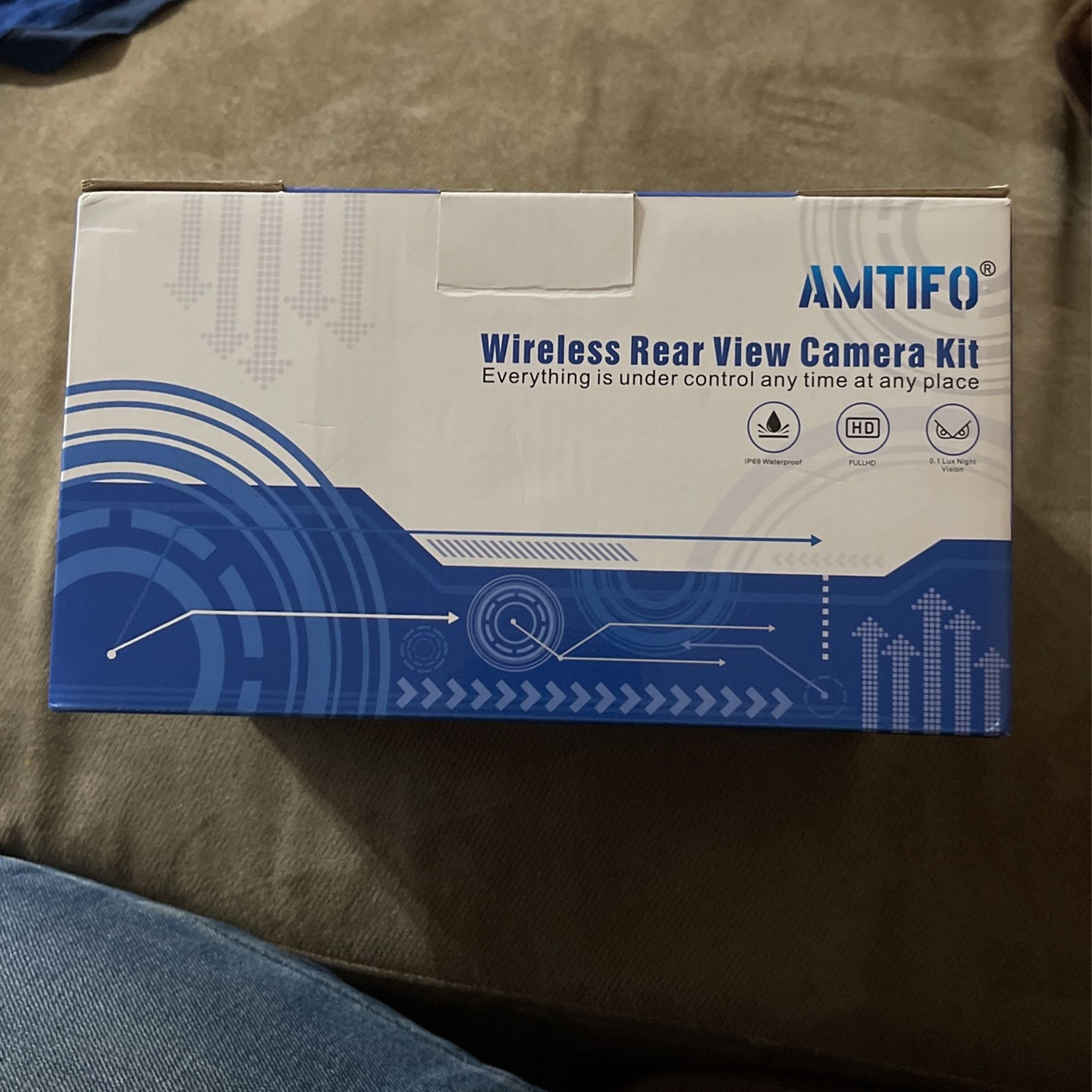 AMTIFO wireless Rear Camera Kit A8