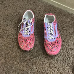 Drip Vans Hand Painted 