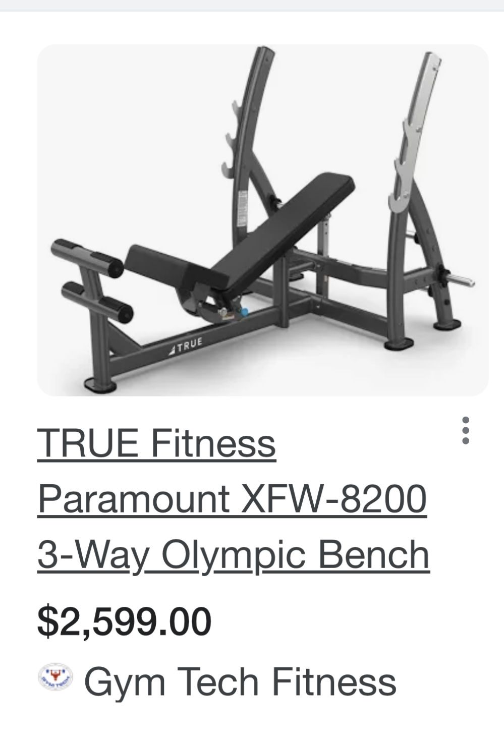 3 way olympic online bench