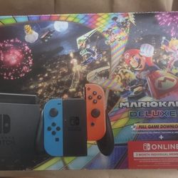 Nintendo switch  Neon Blue And Neon Red Joy Stick Kart N Deluxe $300 PICK UP Only