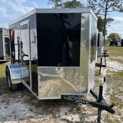 Quality Cargo 5 × 8 Enclosed 3.5k Cargo Trailer