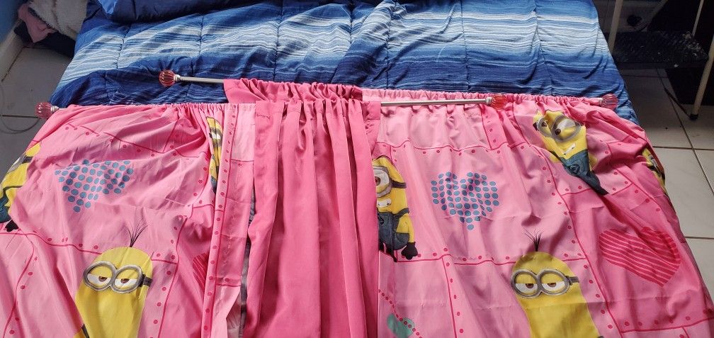 MINIONS curtains $20