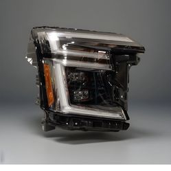 2025 Nissan ARMADA LED RIGHT HEADLIGHT USED OEM COMPLETE CHROME LETTER D