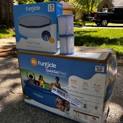 Fun Sickle Quickset Pool  10ft.  
