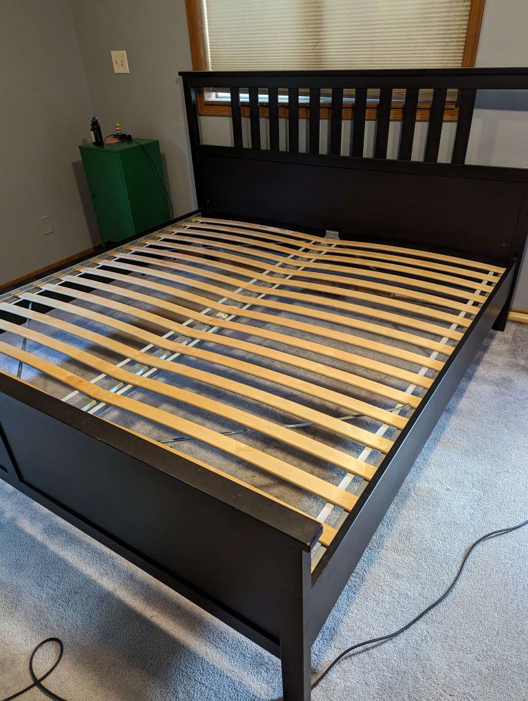 King Bed Frame - IKEA Hemnes