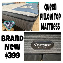 Brand New Queen Size Pillow Top Mattress