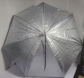 NEW Silver Umbrella Hat