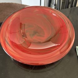 Kosta Boda Red Bowl