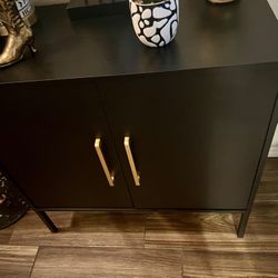 Black TV STAND/ Storage Table/ Dresser 