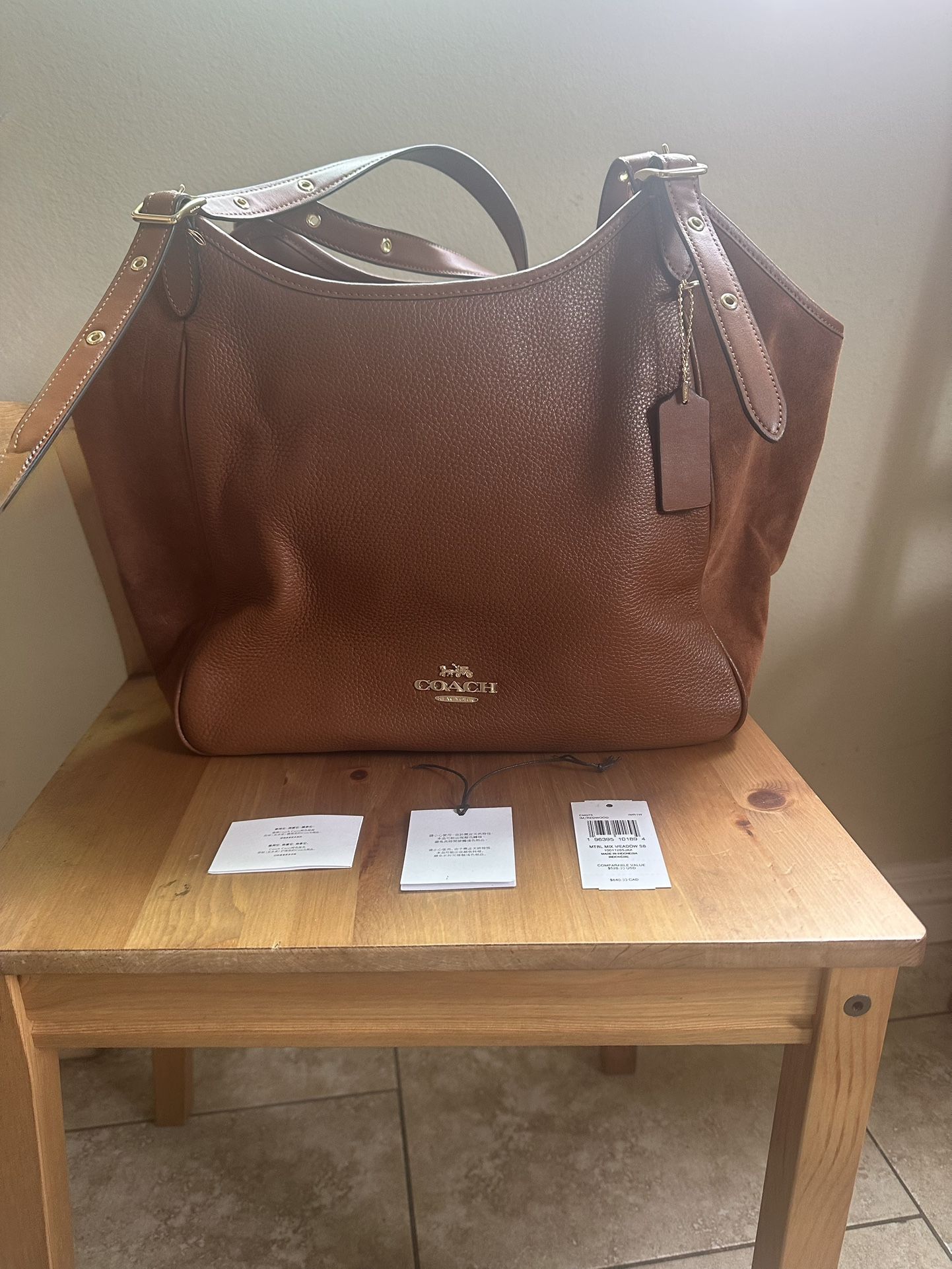 Coach Meadow Shoulder Bag $250
