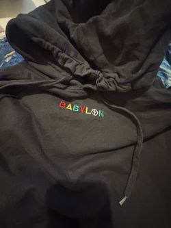 Babylon LA Black Hoodie L