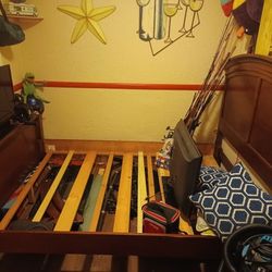 Queen Wood Bed Frame