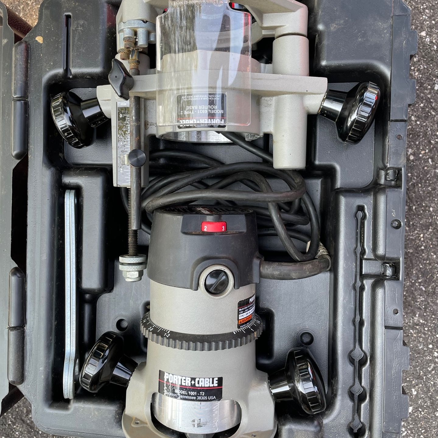 Porter cable router sale 6902 plunge base