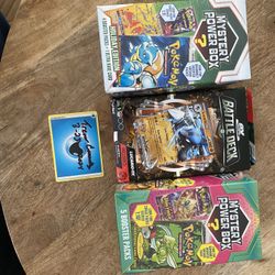 Pokémon Mystery boxes