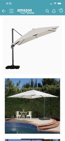 Off set umbrella