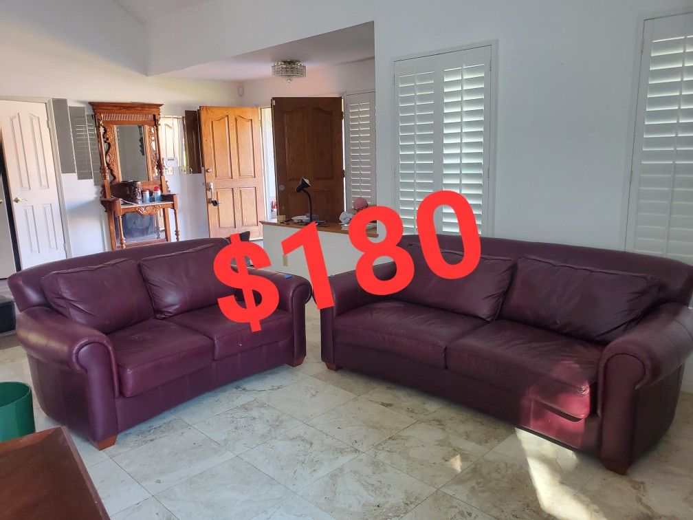 Leather Couches