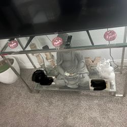 Glass Coffee Table With Tv Stand 