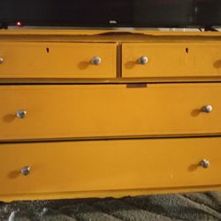 Yellow Dresser