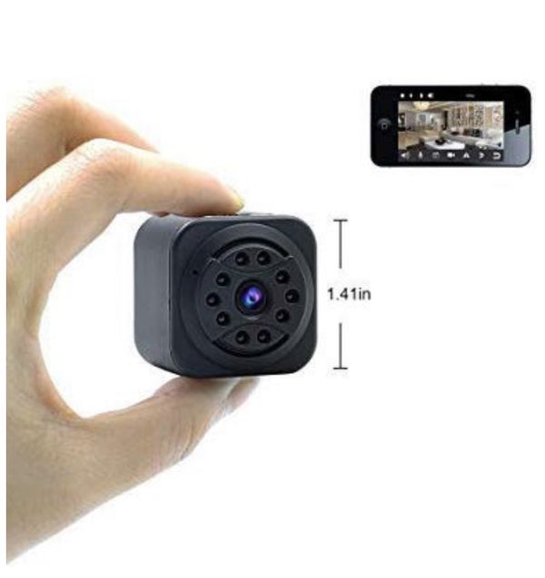 1080P HD Mini Spy Camera Wireless Spy Hidden Camera Remote View with
