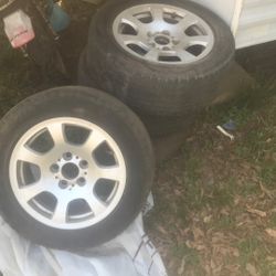 BMW Factory 16 Inch Rims Off 2004 525i