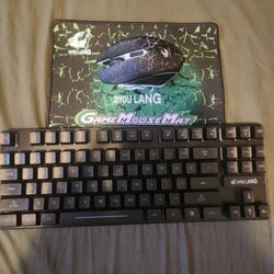 Wireless Mouse And Keyboard 