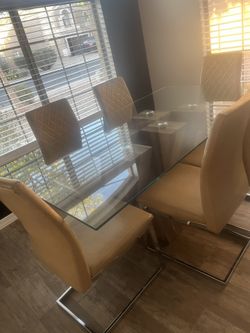 Table with six chair