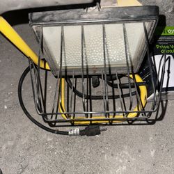 Yellow Construction Light 