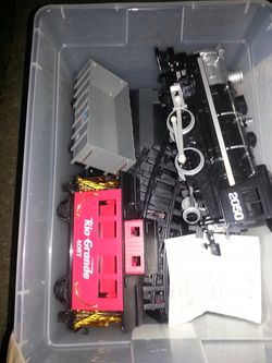 Large Tran set and track &paper work