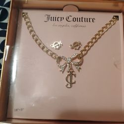 New Juicy Couture Jewelry Set