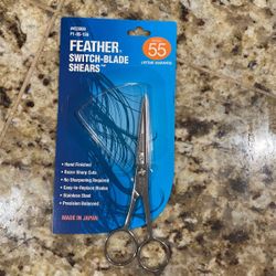 Feather Switch-blade Shears
