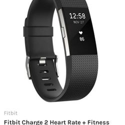 Fitbit Charge 2 Smart Watch Like New