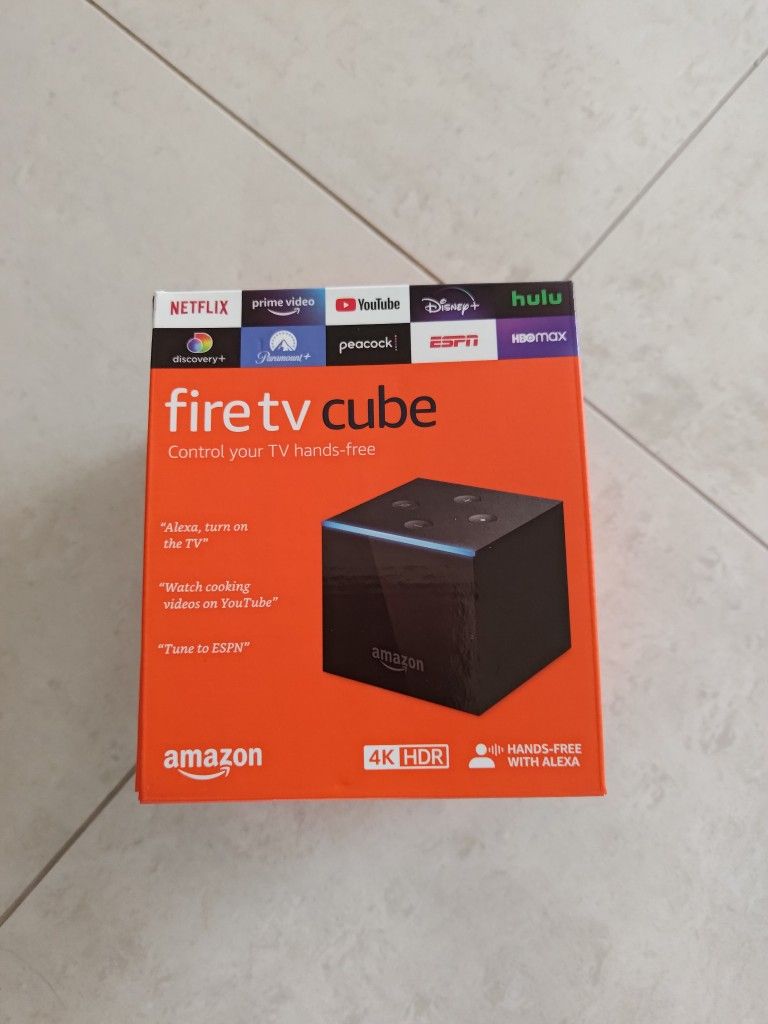 Fire TV Cube 2nd Gen Amazon Alexa With Remote for Sale in El Monte, CA ...