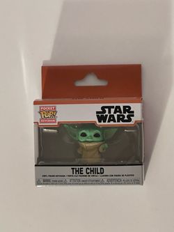 Mandalorian Grogu Funko Pop Keychain