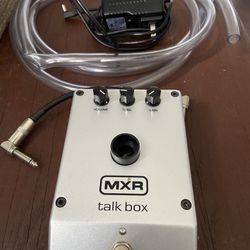MXR TALK BOX