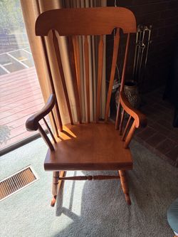 Wood Rocking Chair
