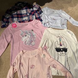 New Girls Long Sleeve Shirts