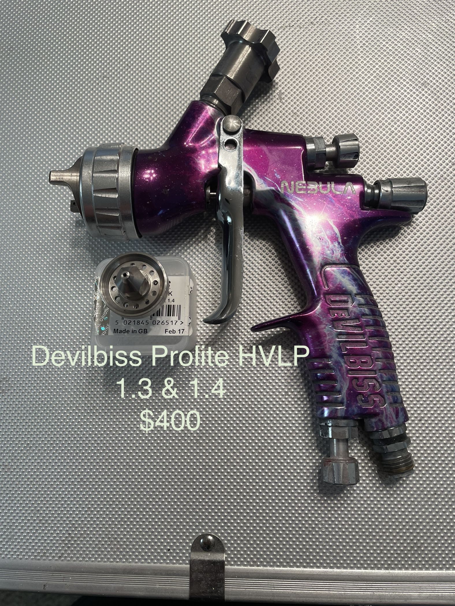 DEVILBISS PROLITE NEBULA EDITION 1.3 &1.4 $350