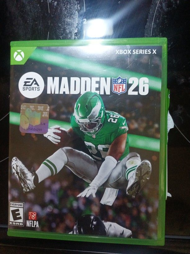 New Madden 26 Xbox Series X