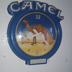Vintage Camel Clock Still Working Condition
