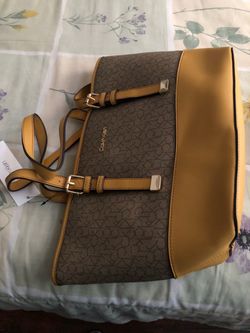 Calvin Klein Monogram Crossbody Bag