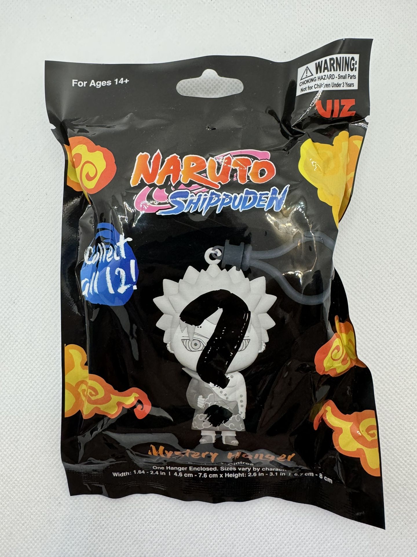 Viz Media Naruto Shippuden 3D Foam Bag Clip in Blind Bag