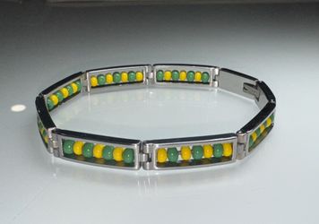  ilde de Orula Bracelet yoruba religion africana Stainless Steel 