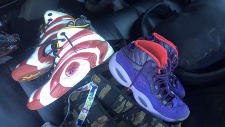 Reebok shaqnosis & Iverson questions