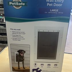 Pet Safe wall entry pet door   Doggie door