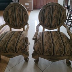 Antique Extra Wide Chairs 