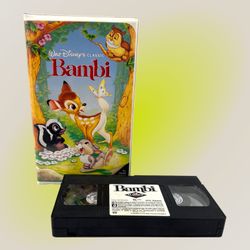 Bambi Black Diamond VHS Walt Disney Classics #942 Clamshell - Collectible